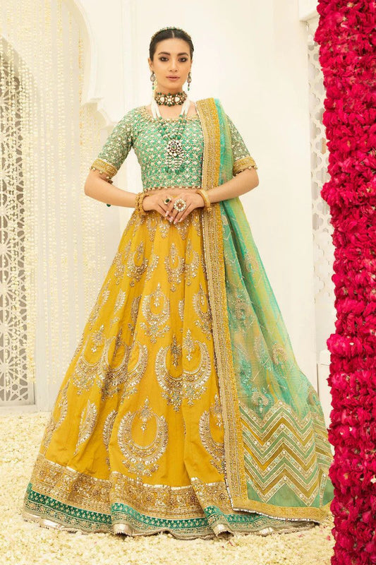 BRIDAL MEHNDI DRESS